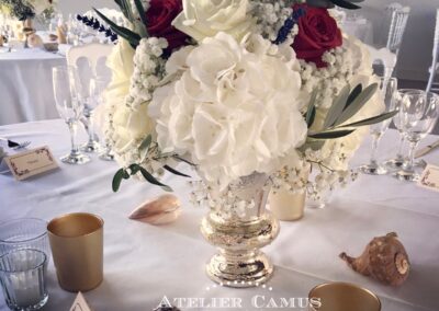 Mariage bouquet centre de table