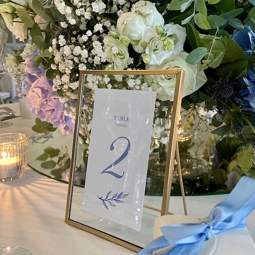 numéro de table mariage toulouse