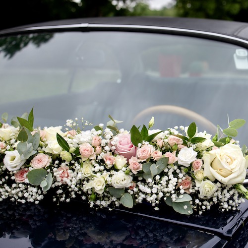 Décoration voiture mariage Toulouse