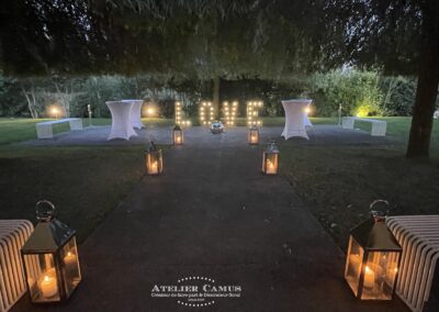 lanterne mariage décoration