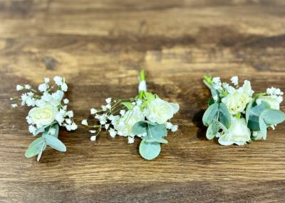 Boutonnière cortege témoin