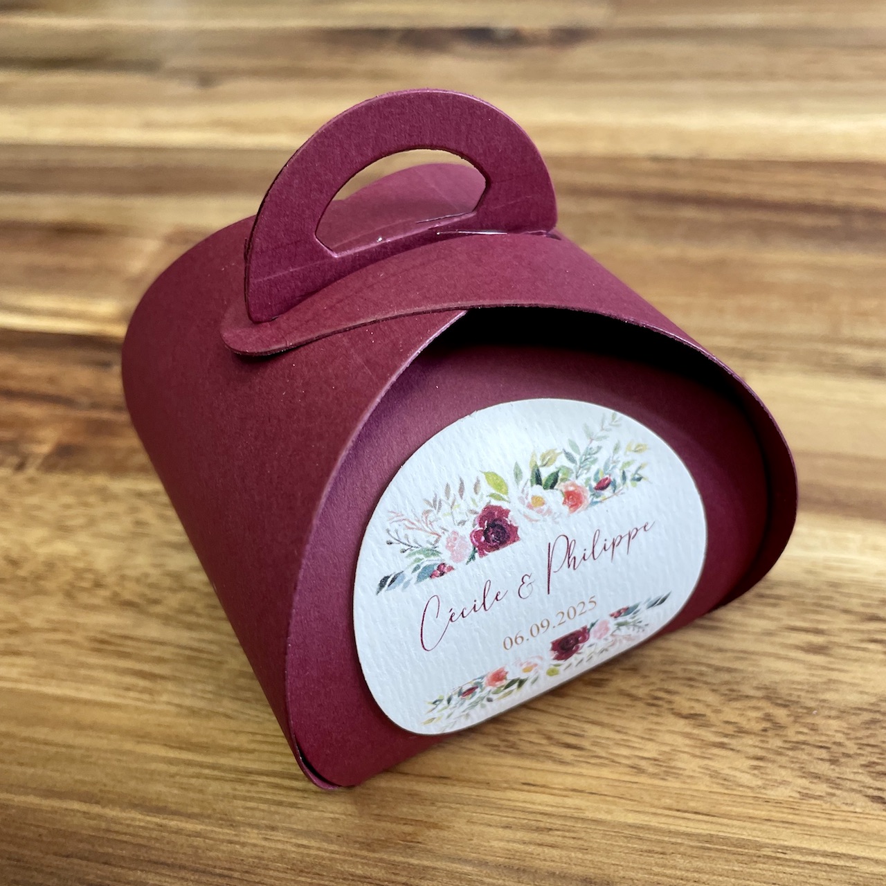 boite dragées marsala