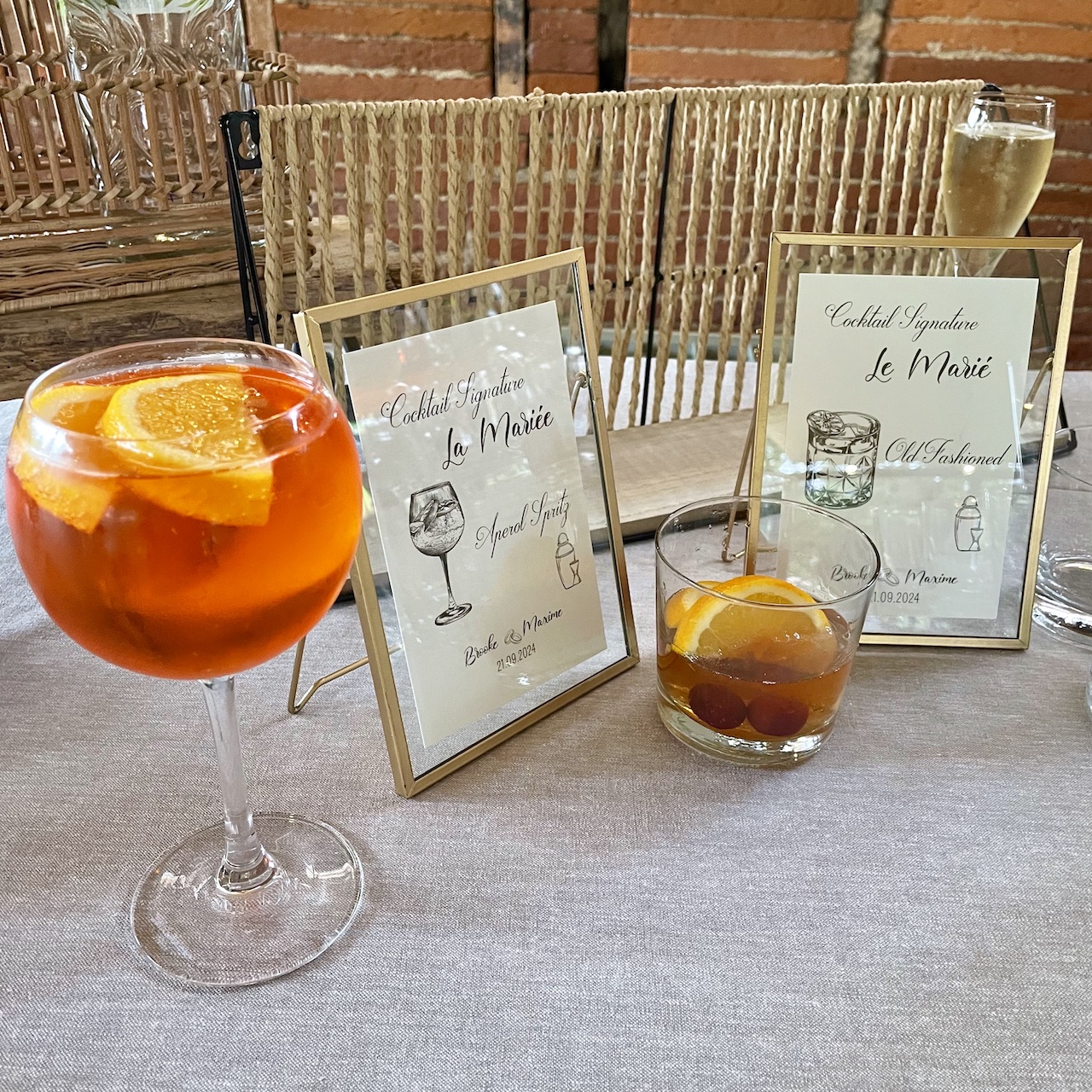 cocktail signature mariage