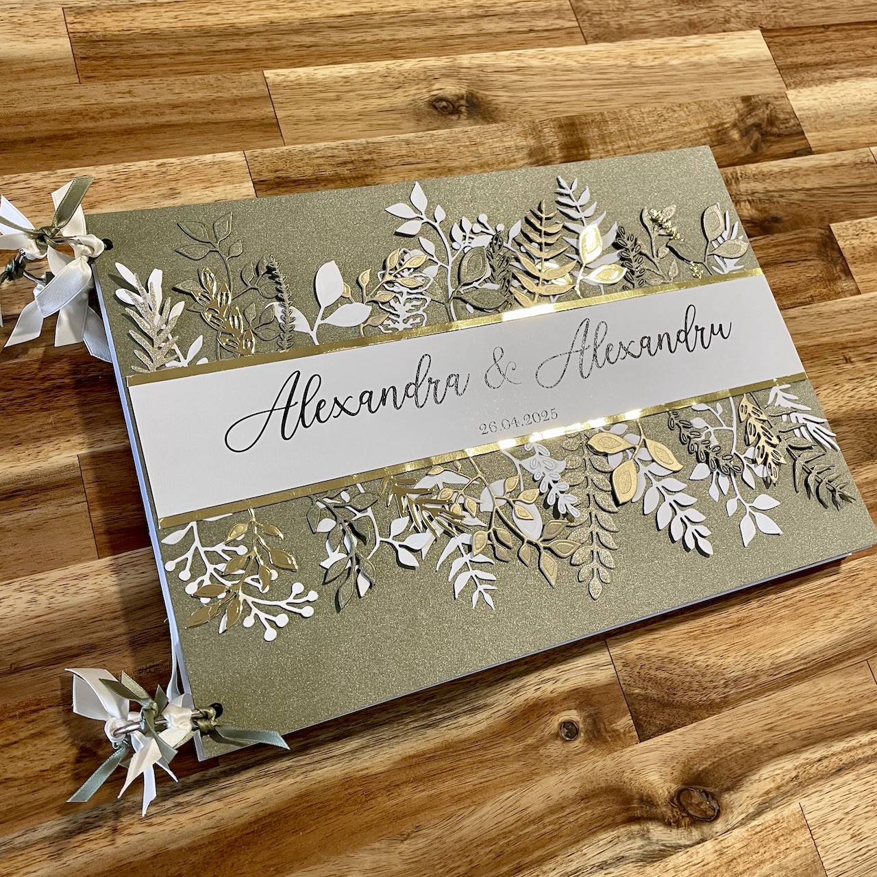 livre-d-or-mariage-creation-artisanale-personnalisee livre d'or mariage nature chic