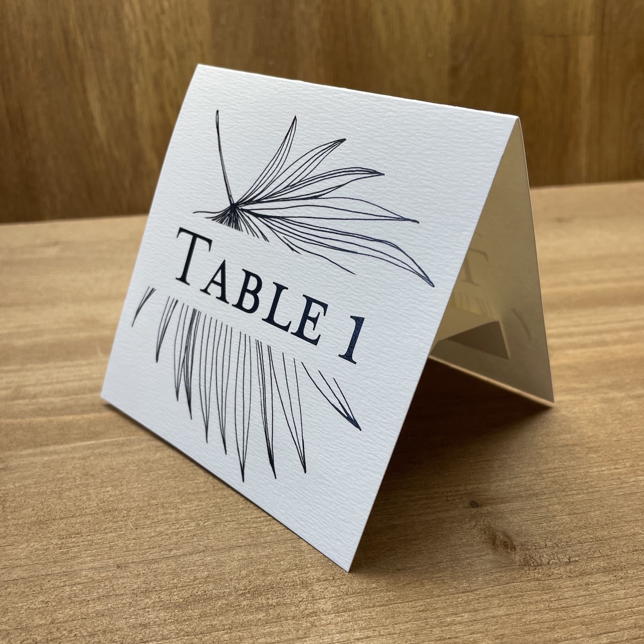 numero-de-table-mariage-simple numéro table mariage