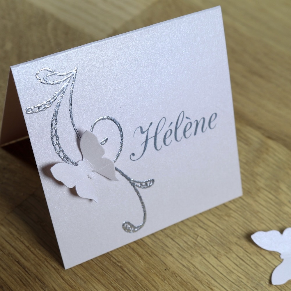 marque-place papillon