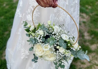 Bouquet mariée sac à main