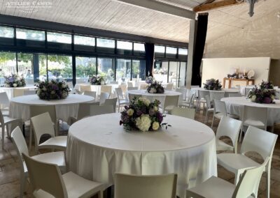 Décoration mariage brunch