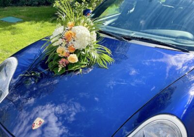 Décoration voiture Porsche