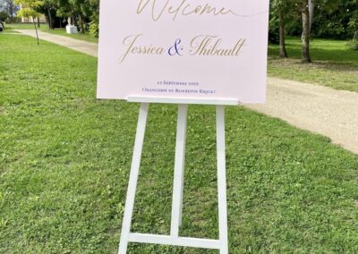 Plan de table haut de gamme