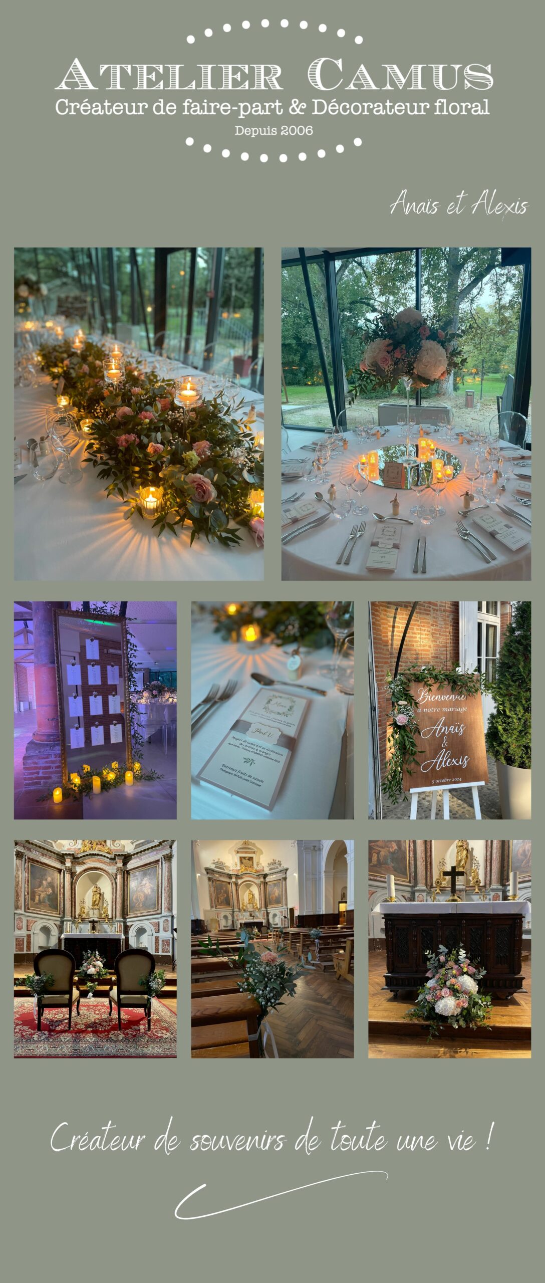 Mariage chic et classe<br />
Mariage élégant de rêve 